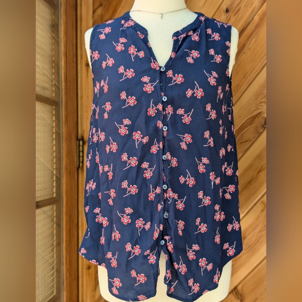 Liz Claiborne floral tank top